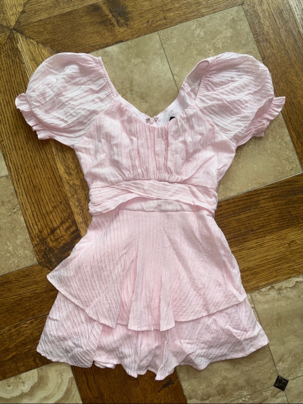 Katie J NYC Tween Delilah Dress in Baby Pink